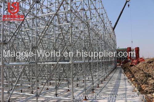 ringlock scaffolding for working platform