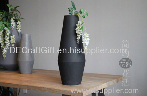 2015 new products resin flower vase