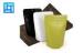 Pure color printed plastic bags / Soybean custom stand up pouch with zipper