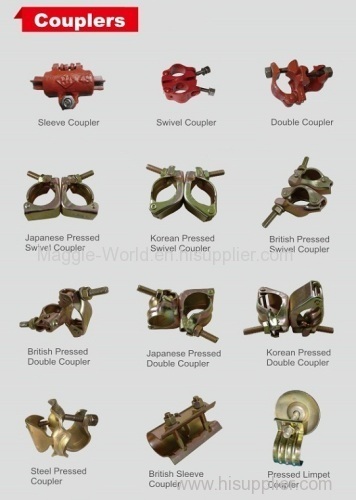 pressed/forged double and swivel couplers