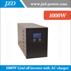 Pure sine Wave 1000W 24VDC to 220VAC 50HZ Solar Grid off Inverter with low Frequency Inverter with LCD Display
