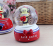 Custom home decoration craft christmas snow globe