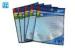 Blue Foil Plastic Printed Laminated Pouches Waterproof For USB Cables