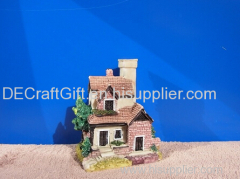 Souvenir Gifts Resin 3D Building Figurine 3D Resin House Figurines