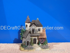 Souvenir Gifts Resin 3D Building Figurine 3D Resin House Figurines