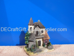 Souvenir Gifts Resin 3D Building Figurine 3D Resin House Figurines