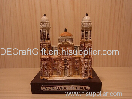 Polyresin Figurine/Polyresin Building Figurine made in China