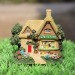 cute polyresin building decoration statue for sale