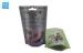 Plastic Stand Up Pet Food Packaging Bag Matt Varnish With Zipper 220mm x 140mm