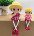 resin crafts home decor ornament 3D cartoon girl figurine