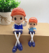 resin crafts home decor ornament 3D cartoon girl figurine