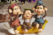 Custom home decor high detail cartoon style resin lovely figurines supplier