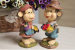 Custom home decor high detail cartoon style resin lovely figurines supplier