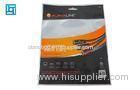 Black Laminated Sealable Aluminum Foil Bags Waterproof For Video Cables