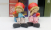 Polyresin figurine of people valuable souvenir gift