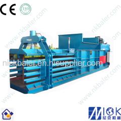 Cardboard double bucket bailing machine