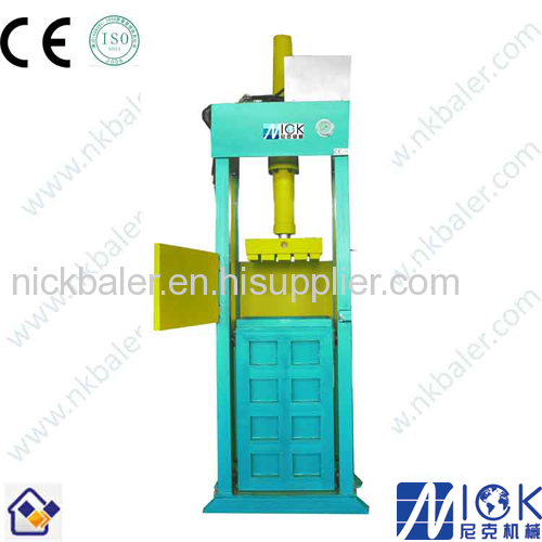 used clothes baling machine