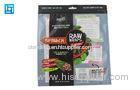 Vegitable Transparent Platic Printed Laminated Pouches Bags Resealable OEM