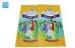 Yellow Custom Printed Laminated Pouches Card Holder Waterproof For Trading Cards