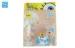Bath Sponge Moisture Proof Bags / Yellow Stand Up Pouches With Window