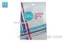 Colorful Moisture Proof Facial Mask Packaging Bag Laminated With Round Hole