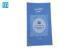 Blue Face Mask Packaging / Aluminum Foil Packets For Moisturizing Mask