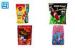 Red Heat Sealable Printed Fishing Lure Packaging Waterproof With Tear Lip