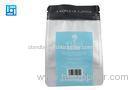 Matte Black Plastic Ziplock Stand Up Pouches For Food Packaging OPP./ PE