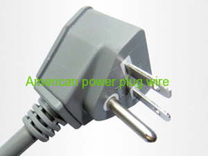 Factory direct American three plug the power cord