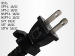 UL NEMA 5-15P Plug AC Power Cord