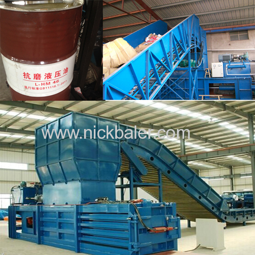 Scrap Kraft paper baler press machine