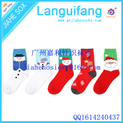 Fashion custom cotton christmas socks