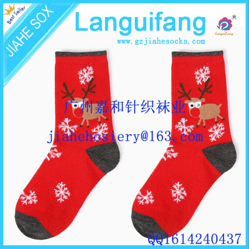 Warm christmas decorative running socks
