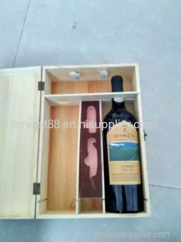 wooden wine box with different style