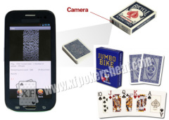 Mini Paper Bicycle Playing Cards Poker Scanner Case Camera For Analyzer