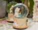 High quality resin customized musical snow globe snow globe