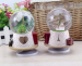 Custom made polyresin glass snow water globe