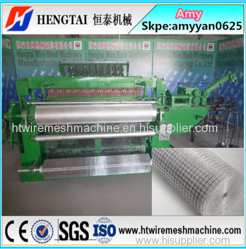 China full automatic welded wire mesh rolling machine/wire mesh spot welding fence machine