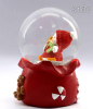 Indoor Polyresin Snow Globe Souvenir Gift Human Snow Globe