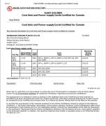 UL  Plug Power Line Certificate