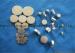 Small Strong Neodymium Disc Magnets Standard N35 Model with Zinc Coating Axially Magnetized directio