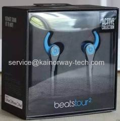 Beats Tour2.0 Active Collection In-Ear Grey and Blue Headphones with In-line Remote and Microphone