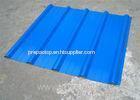 Raw Material Galvanized Corrugated Steel Roof Panel 600 - 1250 MM Width