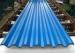 Roof Tiles Corrugated Steel Sheets Anti Erosion Top Painting 14 - 25 Micron