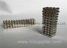 N33 - N52 Strong Rare Earth Sintered Neodymium Magnets Cylinder With Nickel Coated