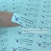 Custom Destructible Vinyl Label Permanent Adhesive Sticker Anti-fake Tamper Evident Warranty Void If Damaged Stickers