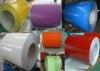Hot Dipped Zinc Coated Color Steel Coil Roll Professional 14 - 25 Micron Top Paint