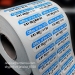 High Quality Custom Fragile Paper Printing Tamper Proof Self Adhesive Barcode Sticker Labels Security Labels Roll