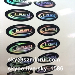 Ultra Destructible Custom Hologram Stickers Printable Hologram Vinyl Labels for Brand Protection