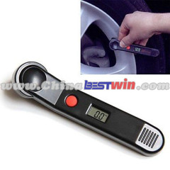 TIROL Digital Tire Pressure Gauge Mini 100 PSI/ BAR LCD Tyre Air Pressure Gauge As Seen On TV